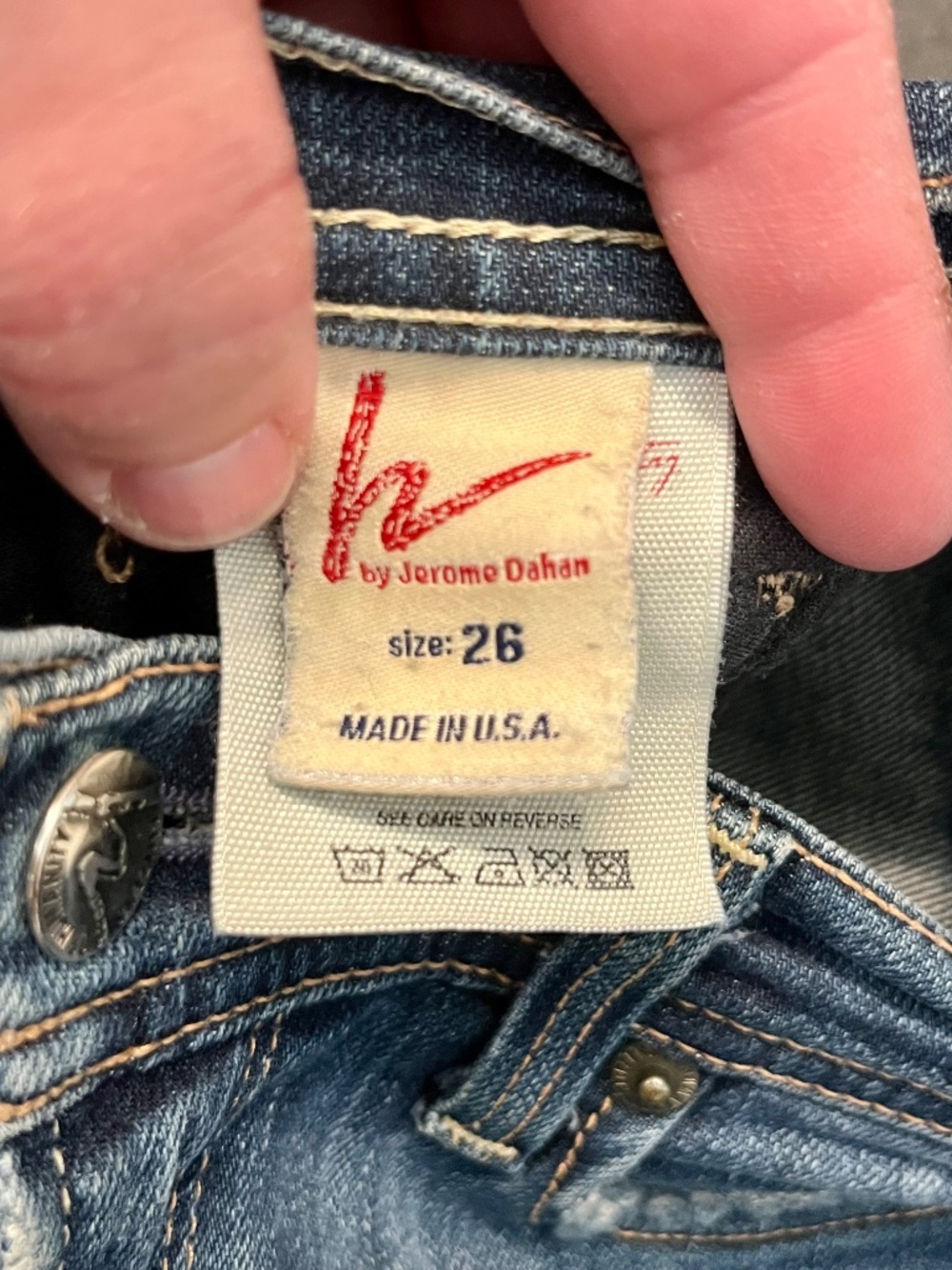 Citizens of Humanity Ingrid #002 Stretch Low Waist Flare Jeans Size 26 - Picture 4 of 8